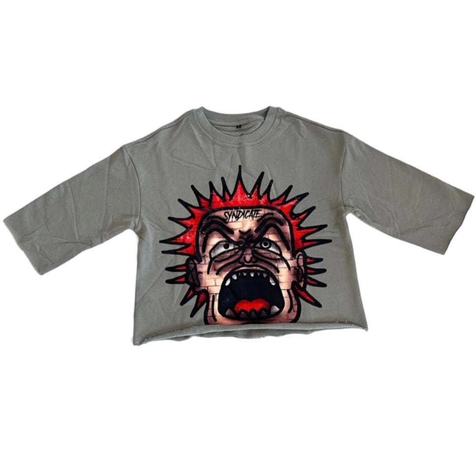 The Syndicate "Angry Man" Tee (Gray) QS-11