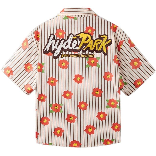 Hyde Park The Weekend Blender Button-Up Shirt (Red Lemon)