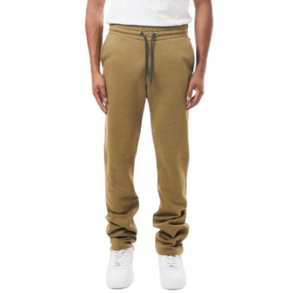 M. Society Stacked Fleece Sweatpants (Olive) MS-23708