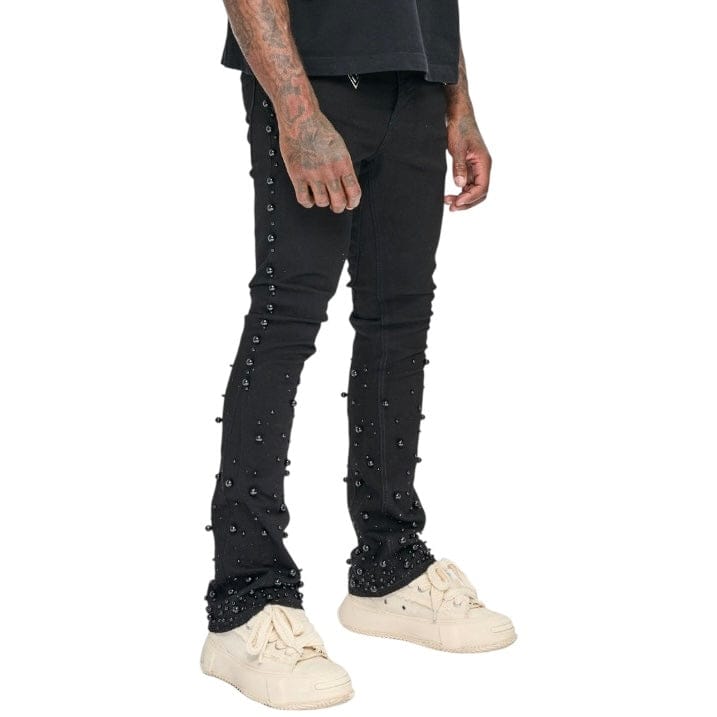 Valabasas Sheam Stacked Denim (Black) VLBS-VJ3-1023