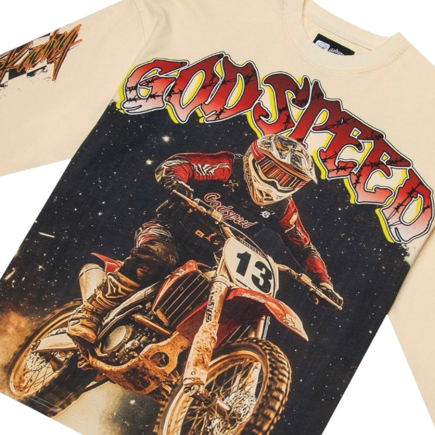 Godspeed Full Throttle LS T-Shirt (Bone)