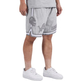 Pro Standard Detroit Lions Triple Tonal Dk Shorts (Heather Grey)