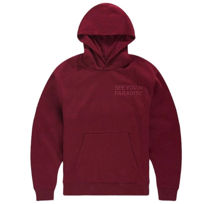 Boys Jordan Craig Paradise Tonal Pullover Hoodie (Wine) 8862HB