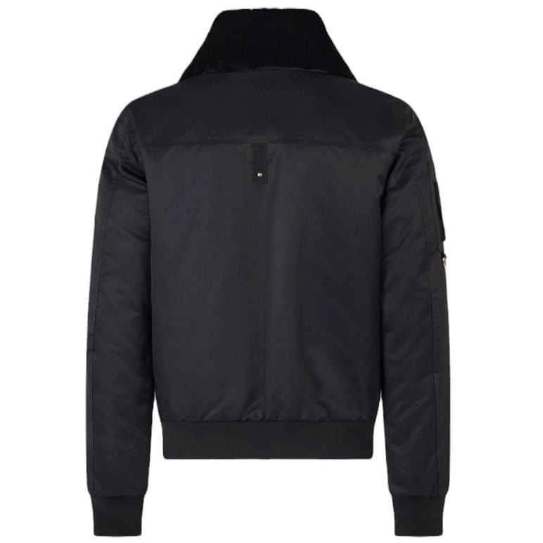 Moose Knuckles Gold Series Courville Bunny Bomber Jacket (Black)