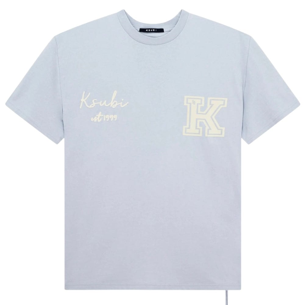 Ksubi Salud Biggie SS Tee (Blue Mist) MPF25TE018