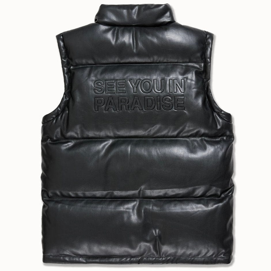 See You In Paradise The Wild One Puffer Vest (Black) 9382V