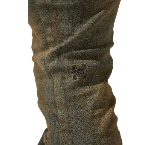 Serenede Oud Stacked Denim Jean (Oudwood) OUDSTKD-OUDWD