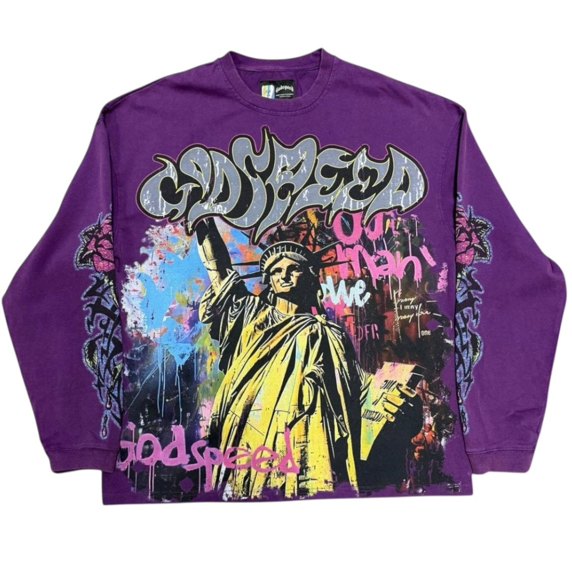 Godspeed Vandal LS T Shirt (Grape)