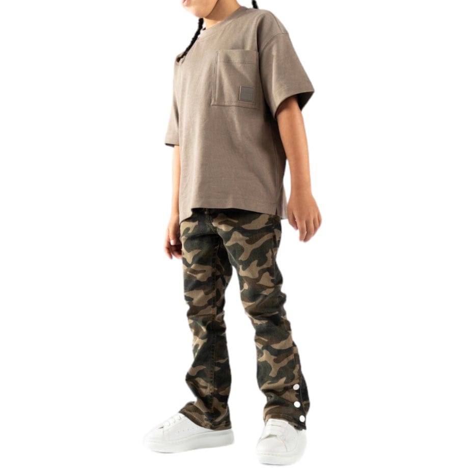 Kids Serenede Element Camo Stacked Jean (Camo Stacked)