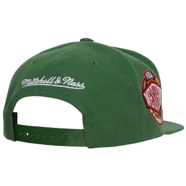 Mitchell & Ness Nba Seattle Supersonics Conference Patch Snapback (Green)