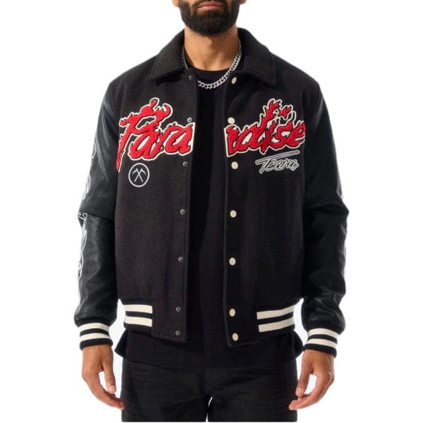 Jordan Craig Paradise Tour Varsity Jacket (Black) 91632