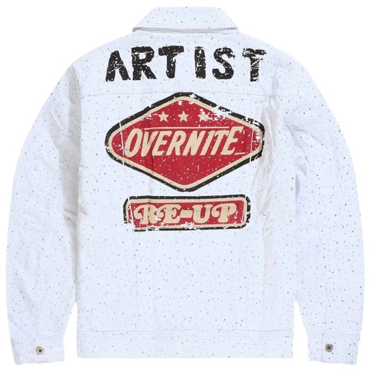 Jordan Craig Local Dealer Trucker Jacket (White) JJ2339A