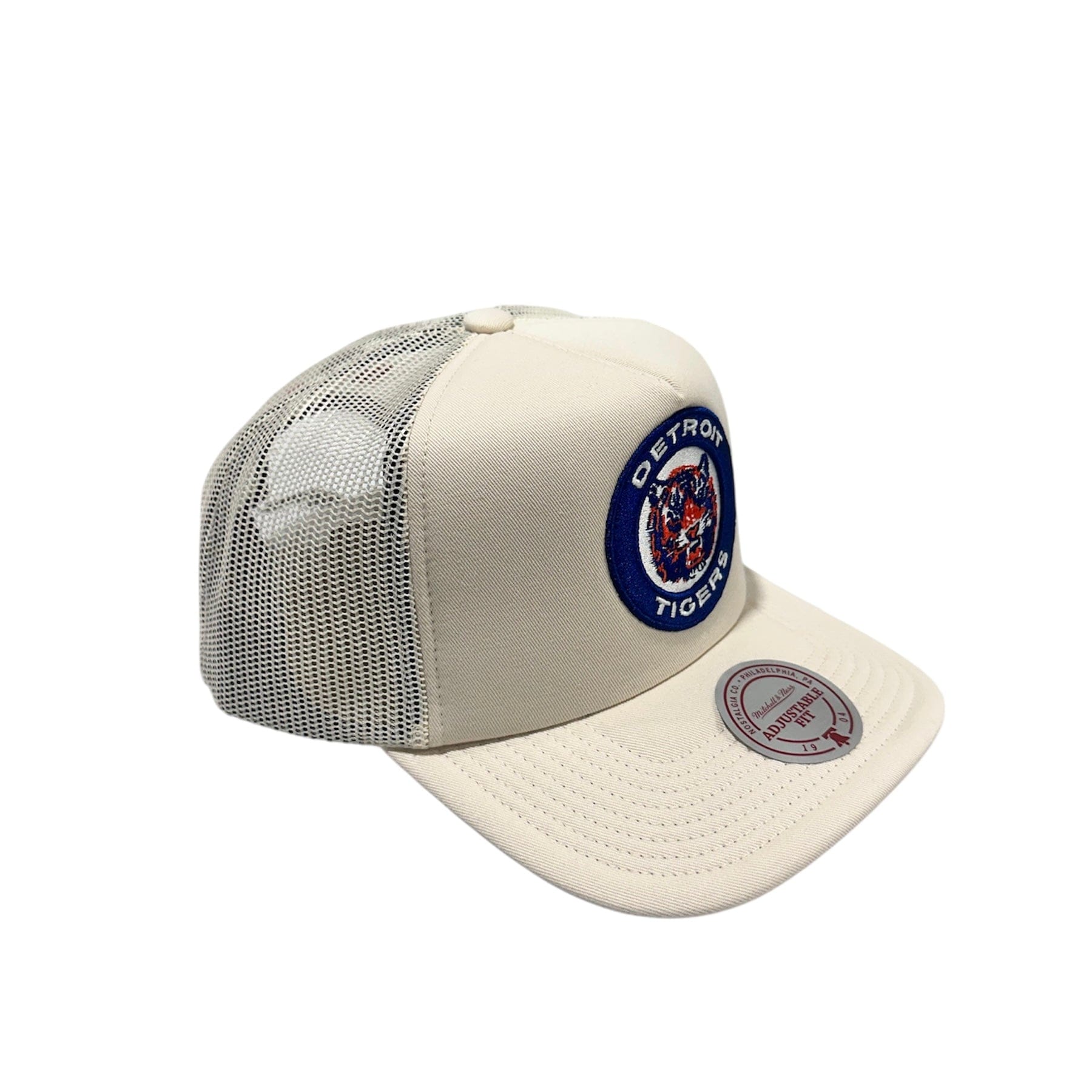 Mitchell & Ness MLB Detroit Tigers Evergreen Trucker Snapback (Off White)