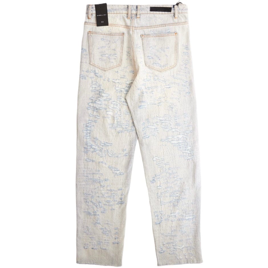 Embellish Blasted Straight Denim (Powder Wash) EMBF24-011