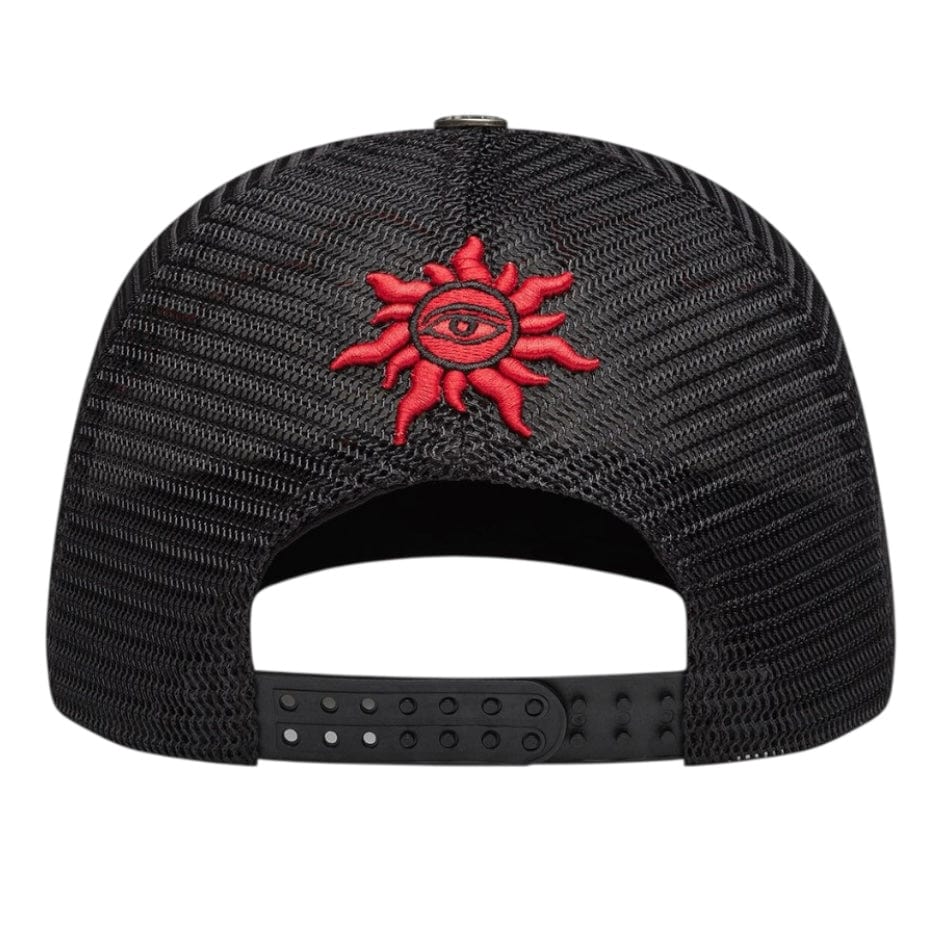Godspeed Neo Trucker Hat (Black/Yellow/Red)