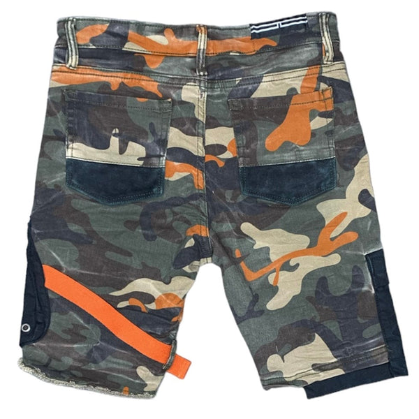 Boys Travis Cargo Shorts (Woodland) 4399B