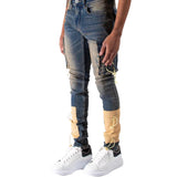 Serenede Infinity 8 Cargo Jeans (Indigo Earth Wash) INF8-GLD