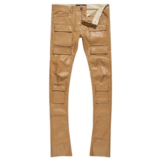 Jordan Craig Ross Stacked Thriller Cargo Pants (Mocha) - JRF1121