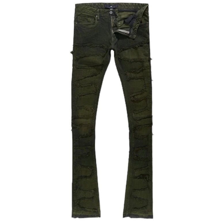 Jordan Craig Martin Stacked Oasis Denim (Olive) JTF1131