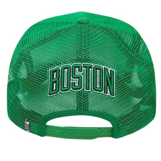 Pro Standard Boston Celtics 2 Tone Wordmark Foam Front Trucker (Kelly Green)