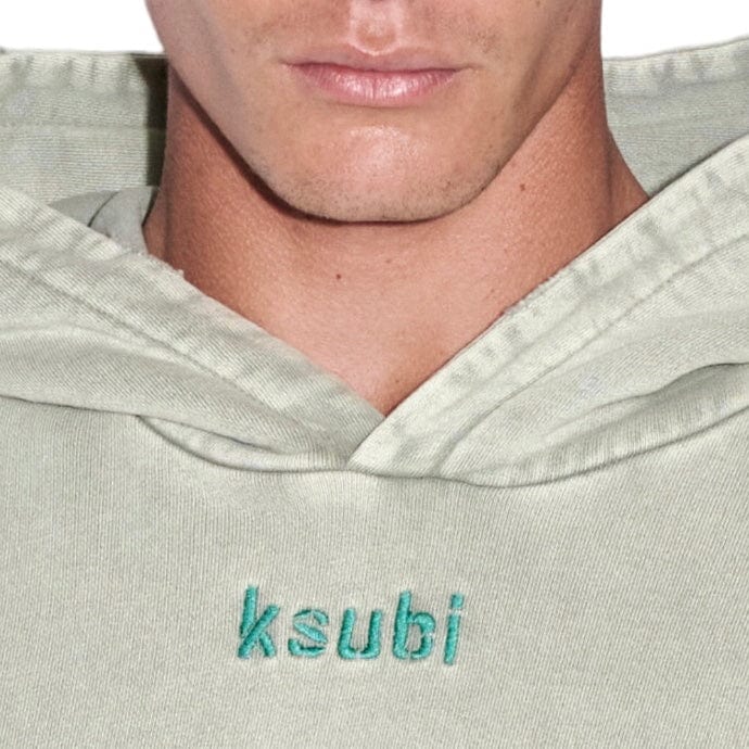 Ksubi Resist Kash Hoodie (Grass) MFA23FL007