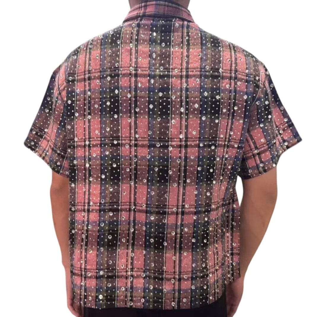 The Syndicate Milano Short Sleeve Flannel (Red)