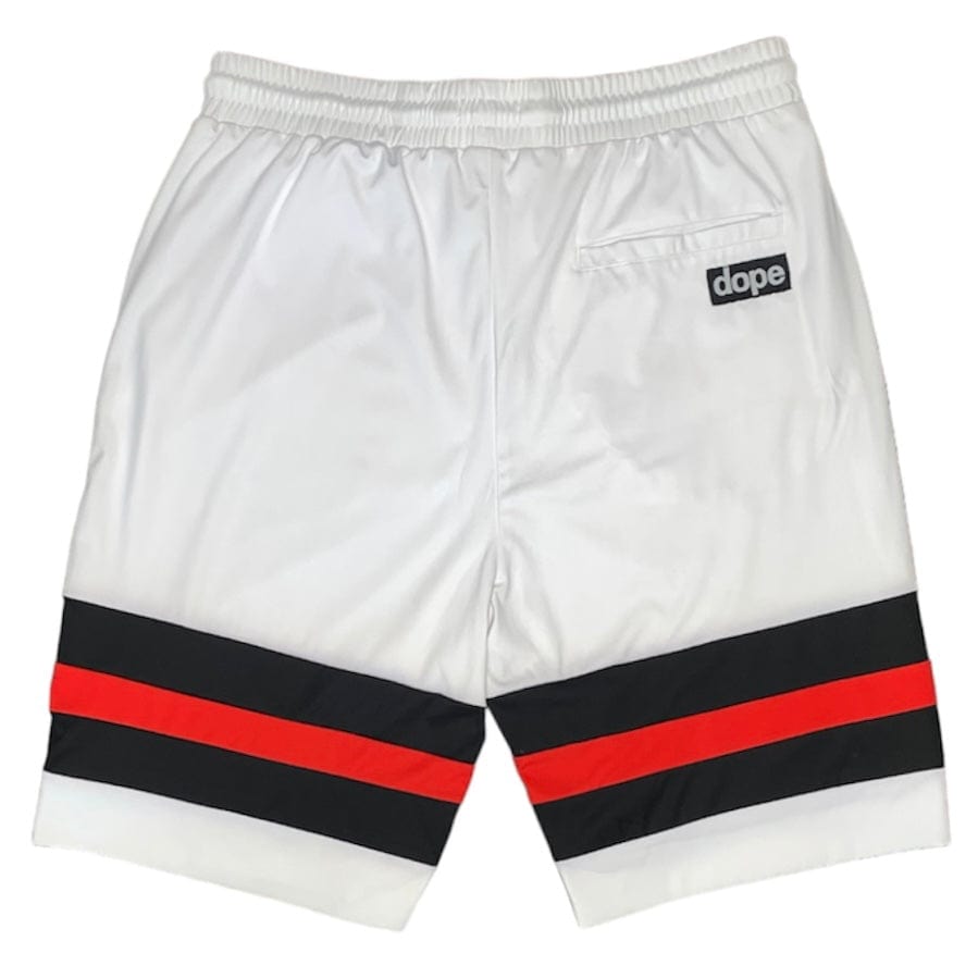 Dope Stripe Short (White) - D0618