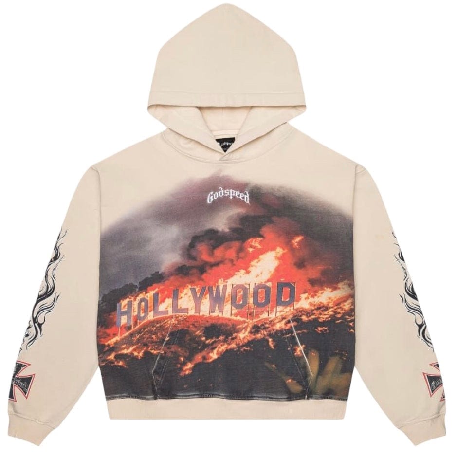 Godspeed Hollywood Inferno Hoodie (Bone)