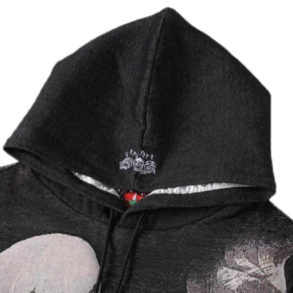 VeryRare Gashadokuro Jacquard Hoodie (Black)