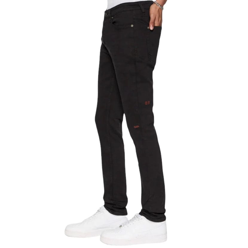 Ksubi Van Winkle Ghosted Denim (Black) MPS25DJ006