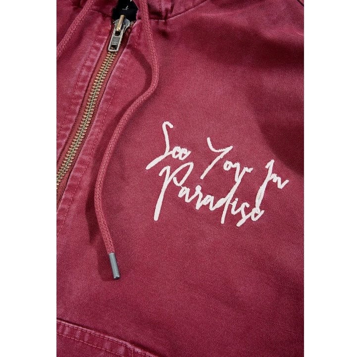 See You In Paradise Eternal Flame Hooded Work Jacket (Brick) 91669