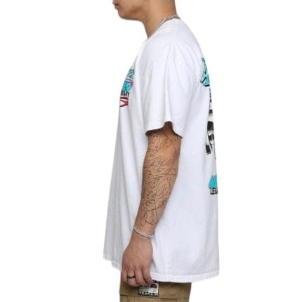 Loiter New Legacy Ultra Premium Vintage Tee (White)