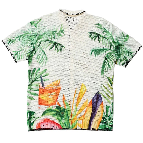 Si Tu Veux Tropical Life Shirt (Cream) TV0128