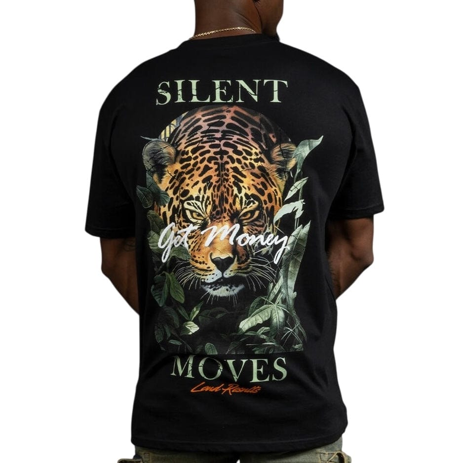 Hasta Muerte Silent Moves GM Jag QS Tee (Black)