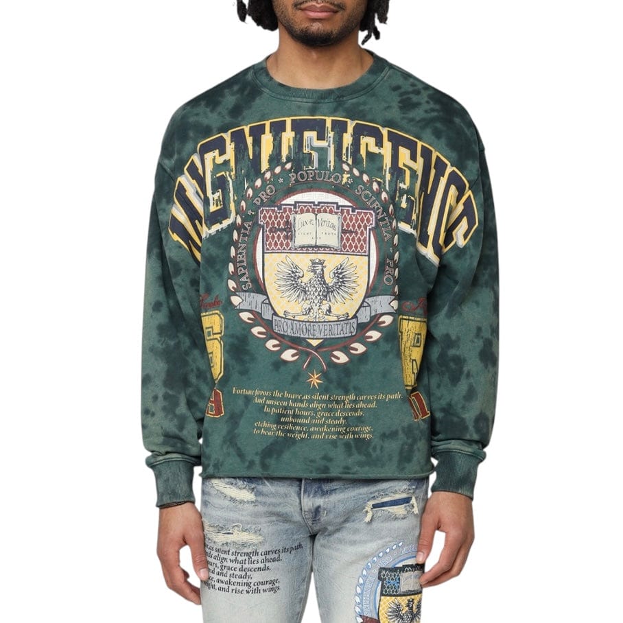 Smoke Rise Magnificence French Terry Crewneck (June Bug) FO25576