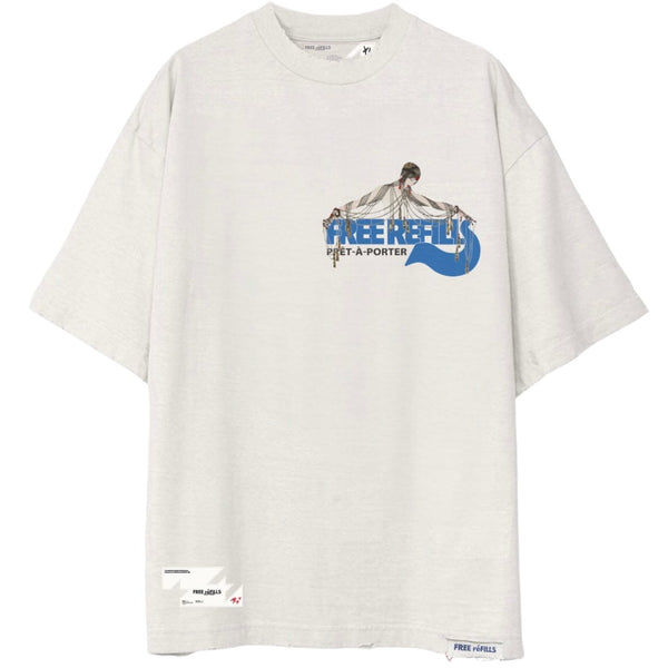 Free Refills Last Supper Tee (Vintage White) FRC2-15