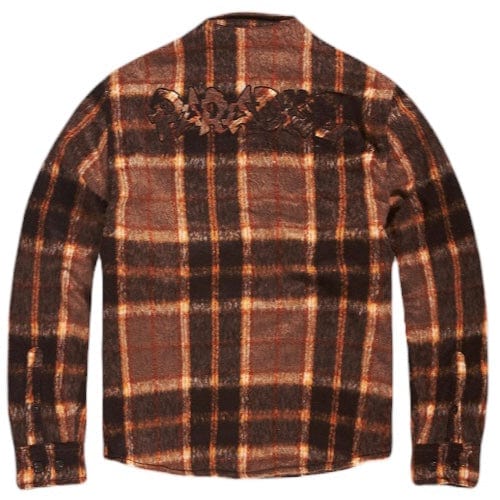 Jordan Craig Vandal Flannel Shacket (Brown) 2562