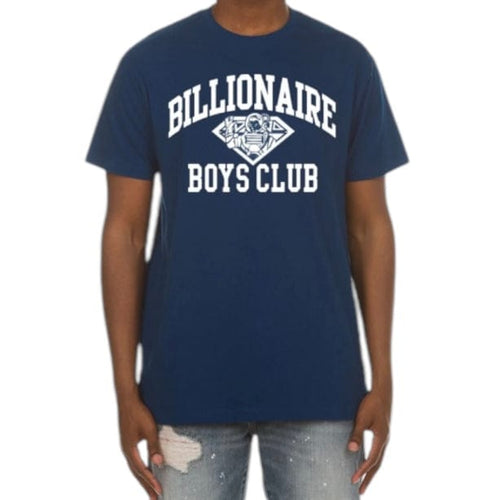 Billionaire Boys Club College SS Tee (Navy Peony) 851-2207