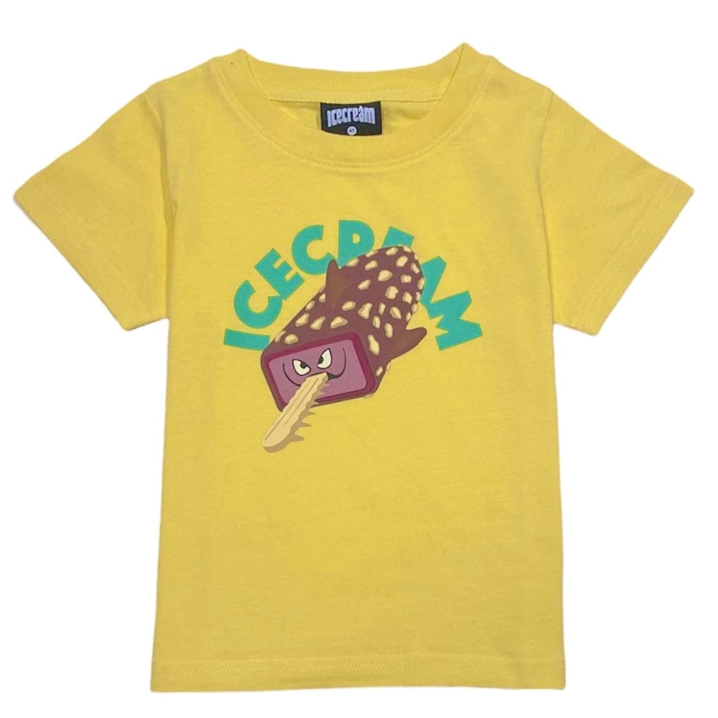 Kids Ice Cream Almond Fudge SS Tee (Lemon Drop) 423-3200