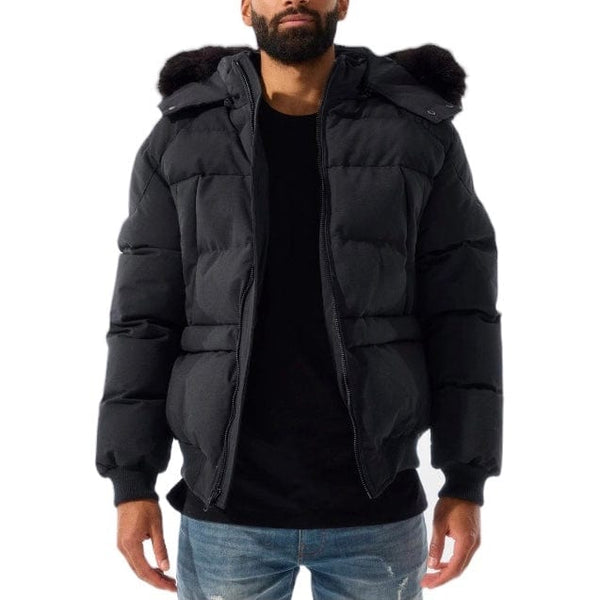 Jordan Craig Cross Bay Bomber Jacket (Noir) 91630