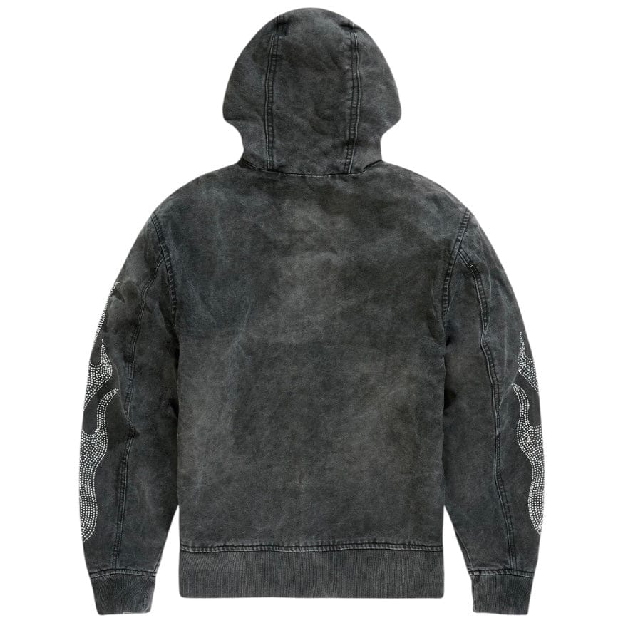 See You In Paradise Eternal Flame Hooded Work Jacket (Vint. Charcoal) 91669