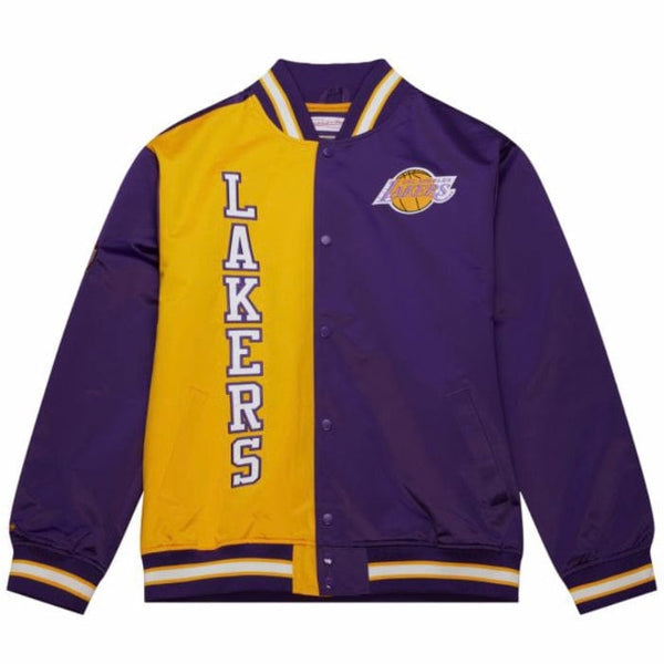 Mitchell & Ness NBA LA Lakers Team OG 2.0 Lightweight Jacket (Purple)
