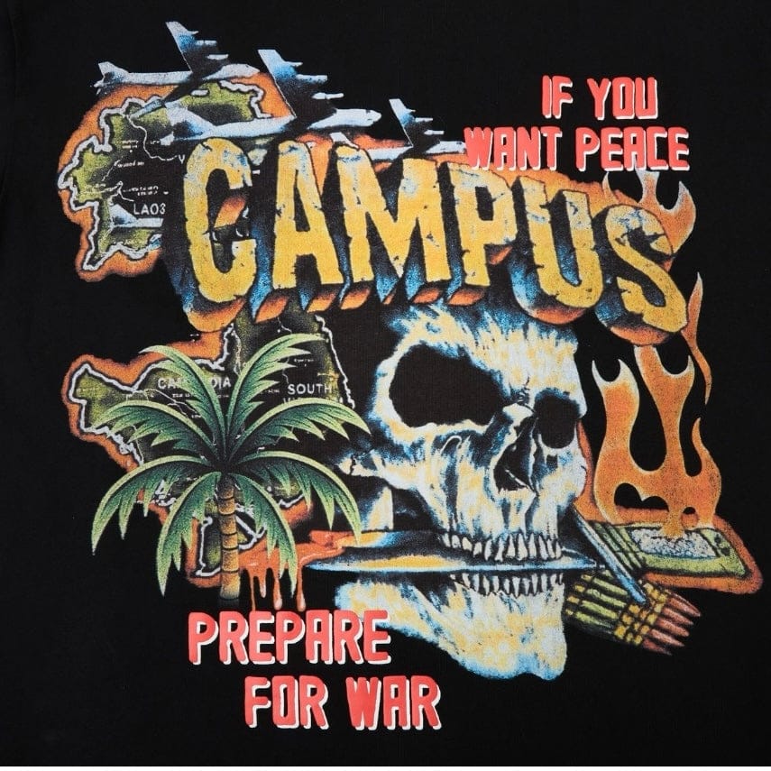 Campus Goods Peacekeeper Tee (Black) CG-H25-041