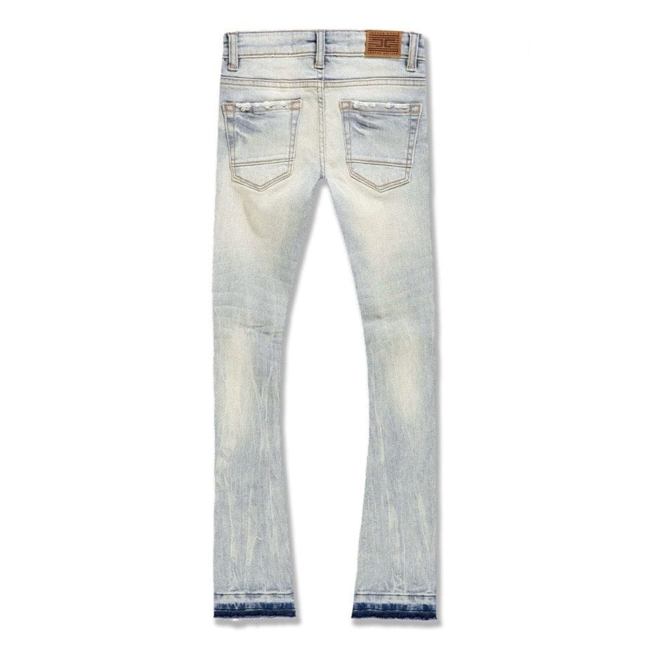 Boys Jordan Craig Attitude Stacked Denim (Iced Lager) JTF1214B