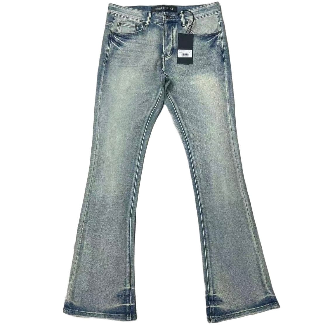 Silnt Chptrs Zero Gravity Stacked Denim (Light Wash) SC-J2-011