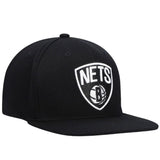 Mitchell & Ness Nba Brooklyn Nets Downtime Redline Snapback (Black)