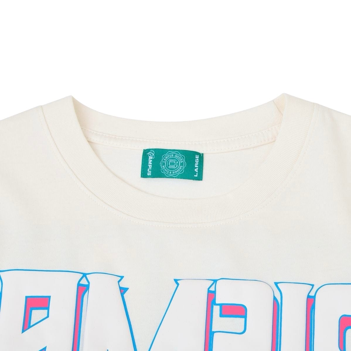 Campus Goods Bitter Dose Tee (Cream) CG-H25-001