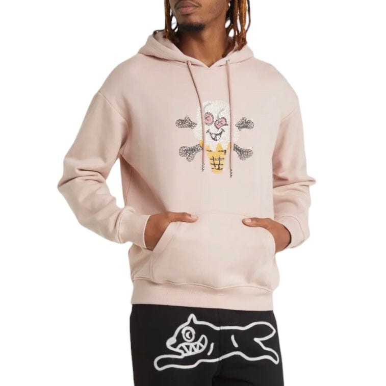 Ice Cream Croissant Hoodie (Rose Smoke) 431-9305