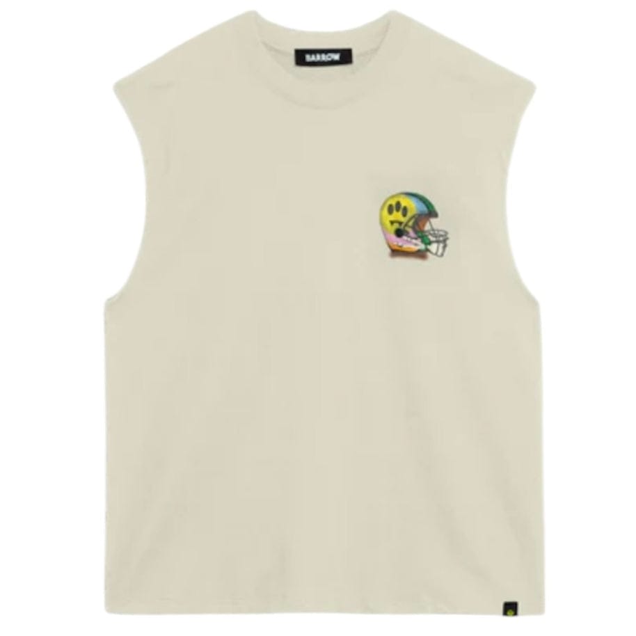 Barrow Canotta Unisex Sleeveless Jersey (Vanilla) S5BWUATH144-BW029