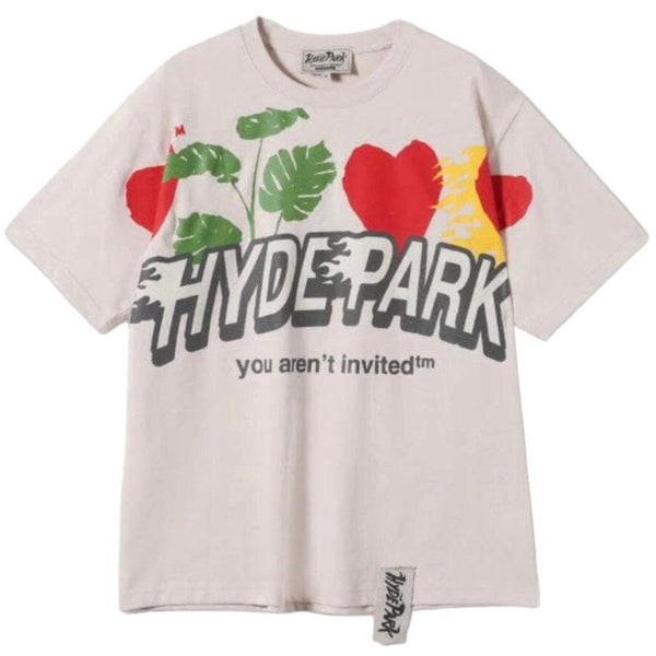 Hyde Park Heart Palm Tee (Off White)